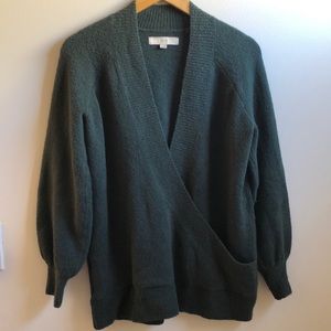 NWOT • LOFT • front cross sweater
